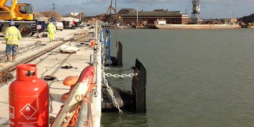 New Quay Wall | Southampton |  United Kingdom