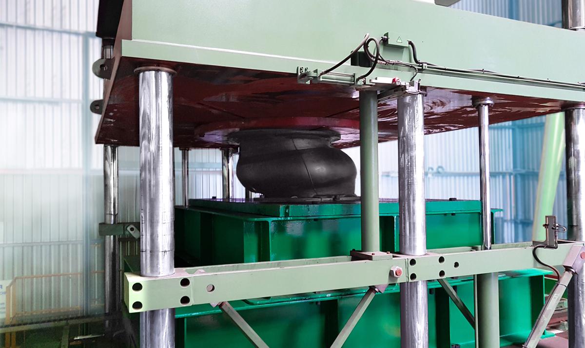 Shear and compression test press 